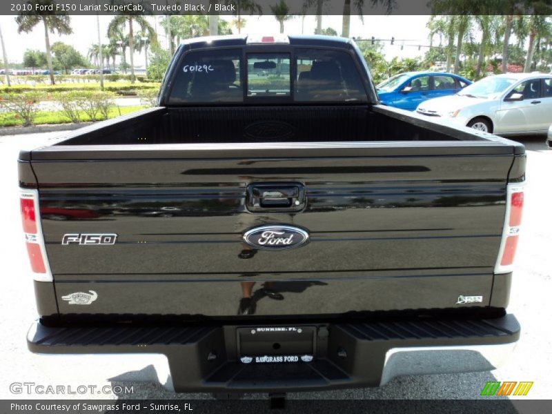 Tuxedo Black / Black 2010 Ford F150 Lariat SuperCab