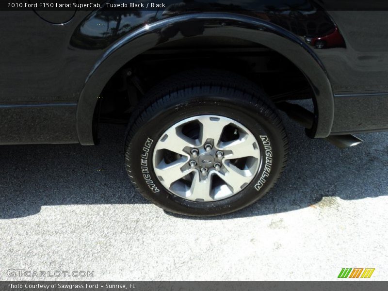 Tuxedo Black / Black 2010 Ford F150 Lariat SuperCab