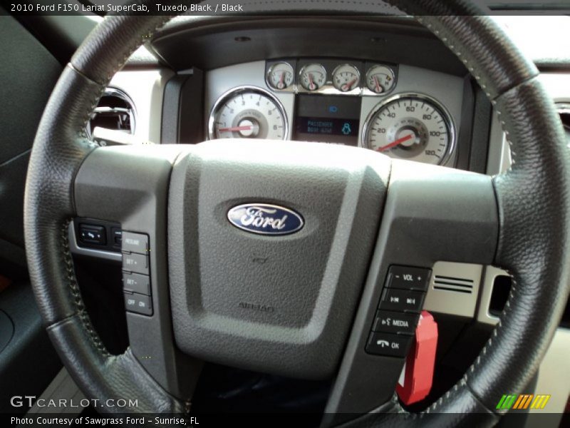 Tuxedo Black / Black 2010 Ford F150 Lariat SuperCab