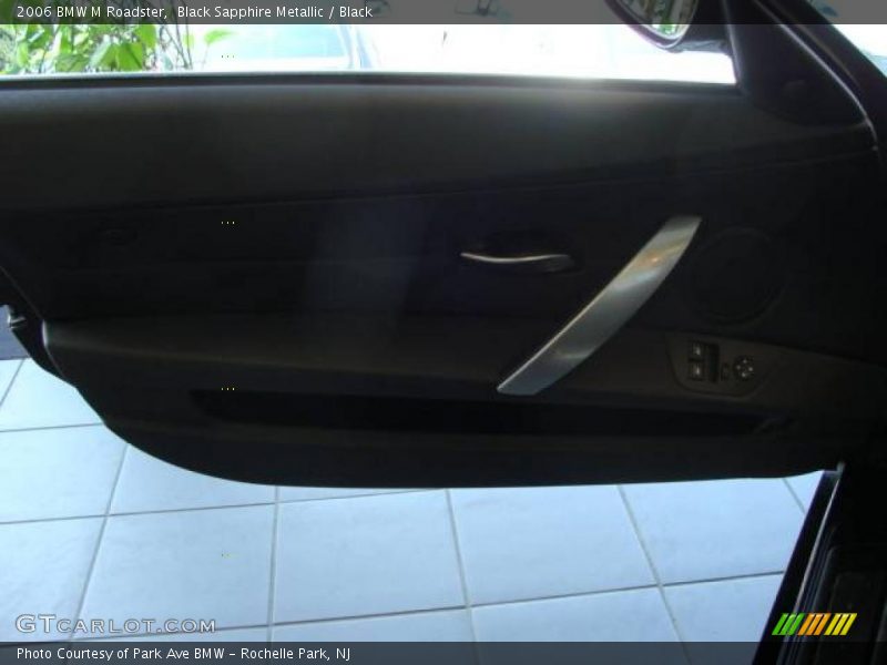 Black Sapphire Metallic / Black 2006 BMW M Roadster