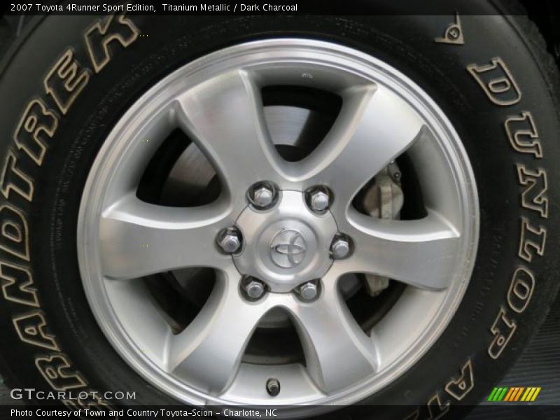 Titanium Metallic / Dark Charcoal 2007 Toyota 4Runner Sport Edition
