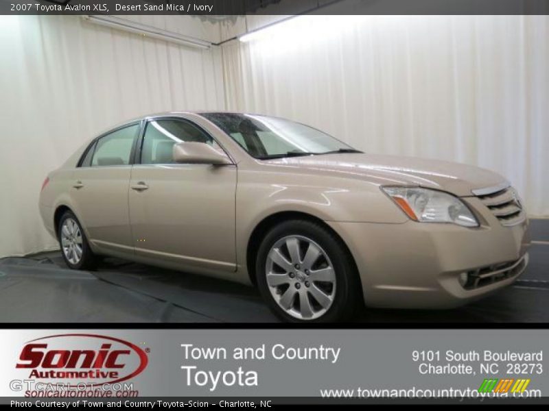 Desert Sand Mica / Ivory 2007 Toyota Avalon XLS