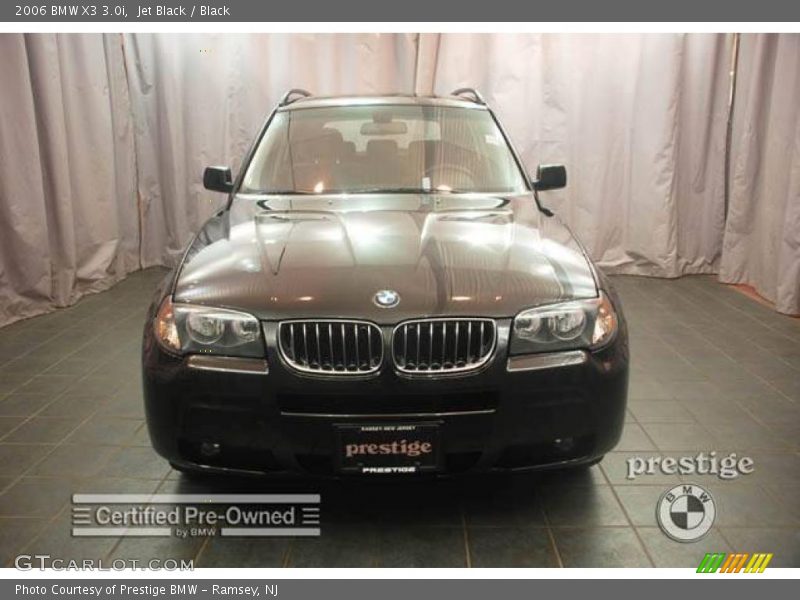 Jet Black / Black 2006 BMW X3 3.0i