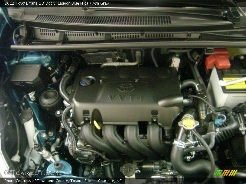  2012 Yaris L 3 Door Engine - 1.5 Liter DOHC 16-Valve VVT-i 4 Cylinder