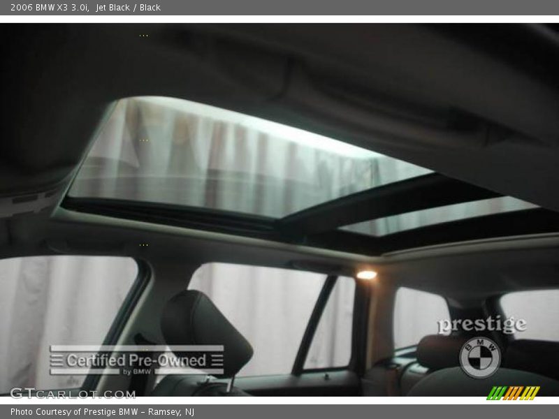 Jet Black / Black 2006 BMW X3 3.0i