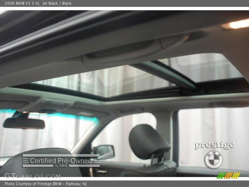 Jet Black / Black 2006 BMW X3 3.0i