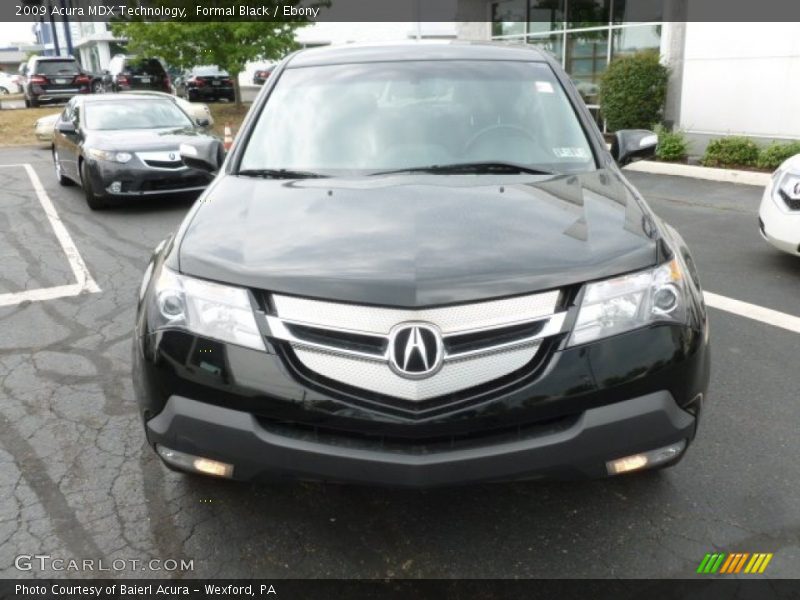 Formal Black / Ebony 2009 Acura MDX Technology