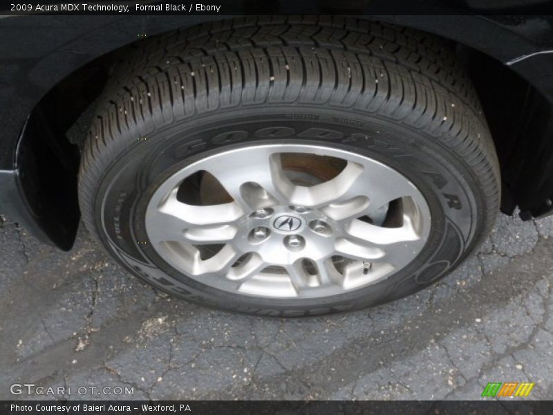 Formal Black / Ebony 2009 Acura MDX Technology