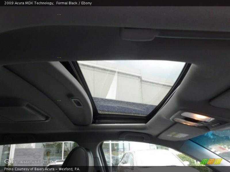 Formal Black / Ebony 2009 Acura MDX Technology