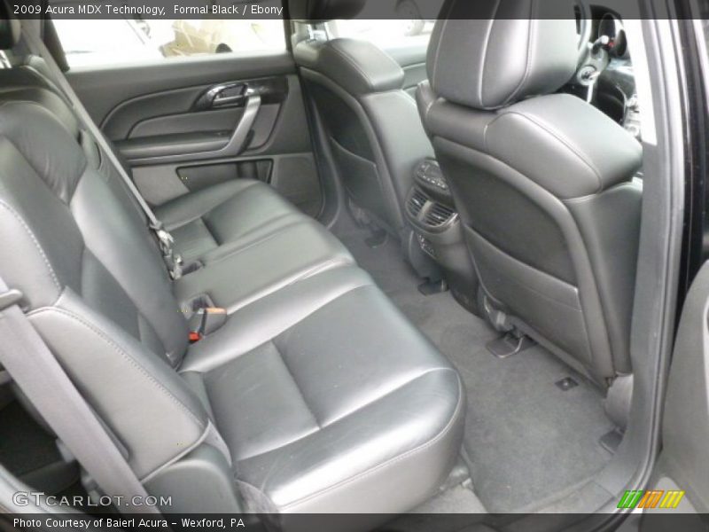Formal Black / Ebony 2009 Acura MDX Technology