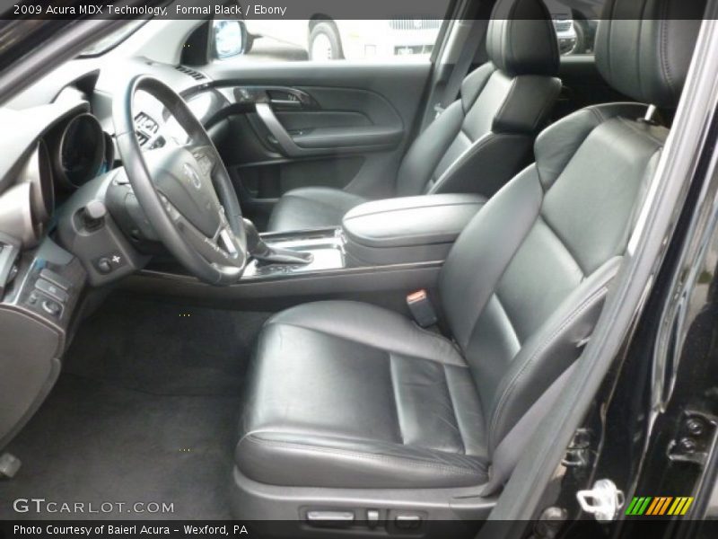 Formal Black / Ebony 2009 Acura MDX Technology