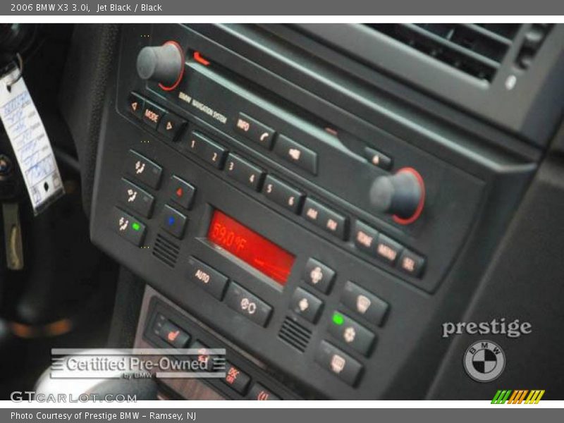 Jet Black / Black 2006 BMW X3 3.0i