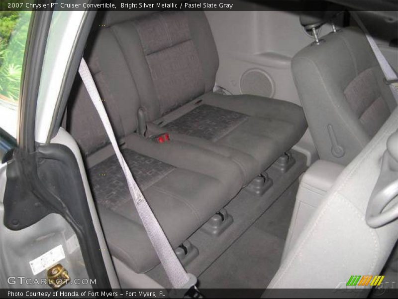 Bright Silver Metallic / Pastel Slate Gray 2007 Chrysler PT Cruiser Convertible