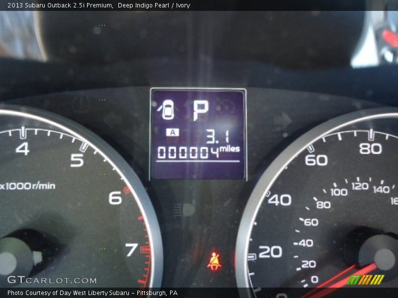 Deep Indigo Pearl / Ivory 2013 Subaru Outback 2.5i Premium