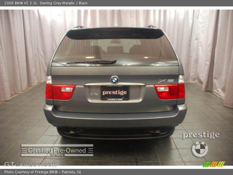 Sterling Grey Metallic / Black 2006 BMW X5 3.0i