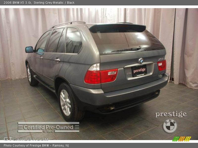 Sterling Grey Metallic / Black 2006 BMW X5 3.0i
