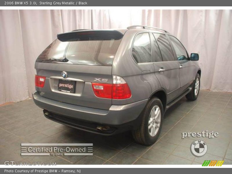 Sterling Grey Metallic / Black 2006 BMW X5 3.0i