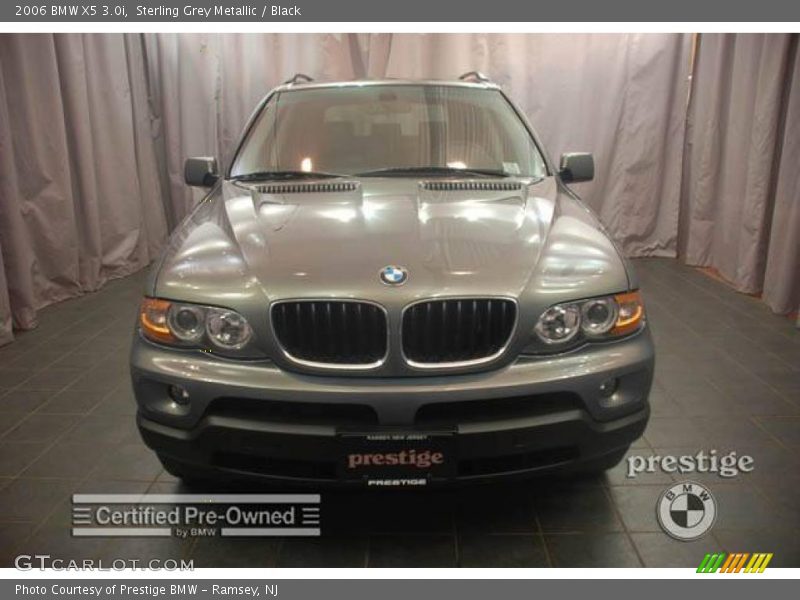 Sterling Grey Metallic / Black 2006 BMW X5 3.0i