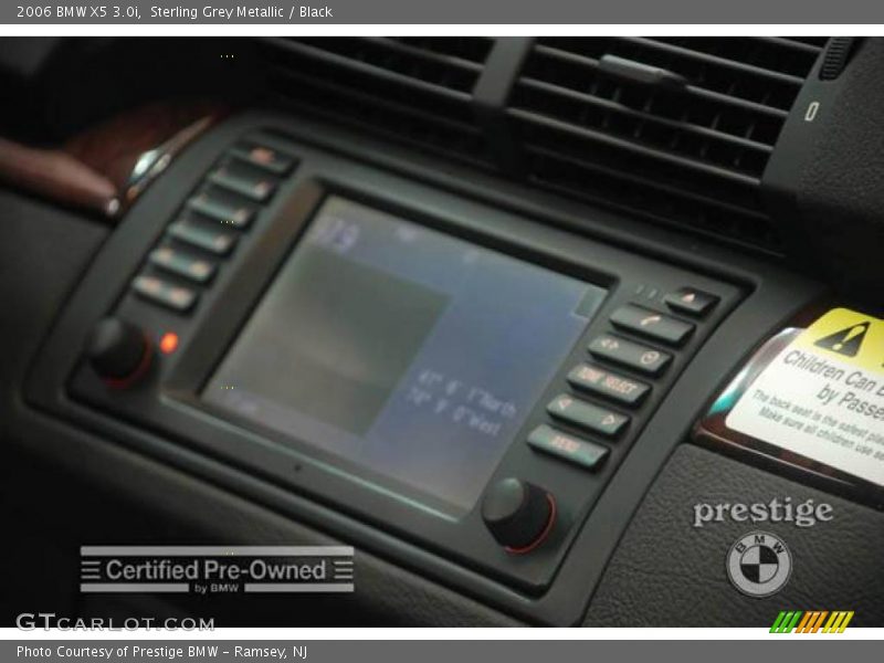 Sterling Grey Metallic / Black 2006 BMW X5 3.0i