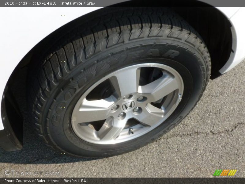 Taffeta White / Gray 2010 Honda Pilot EX-L 4WD