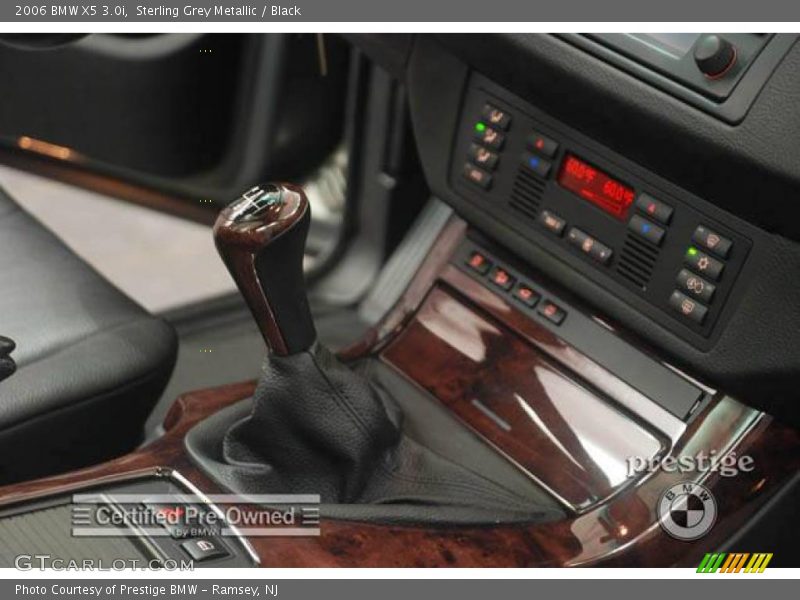 Sterling Grey Metallic / Black 2006 BMW X5 3.0i