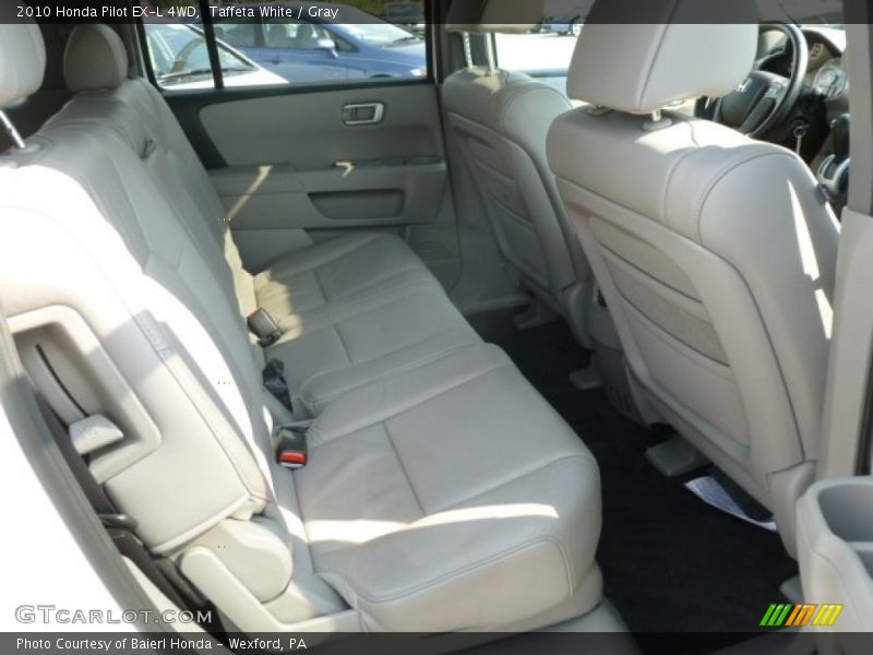 Taffeta White / Gray 2010 Honda Pilot EX-L 4WD