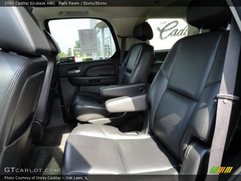 Black Raven / Ebony/Ebony 2007 Cadillac Escalade AWD