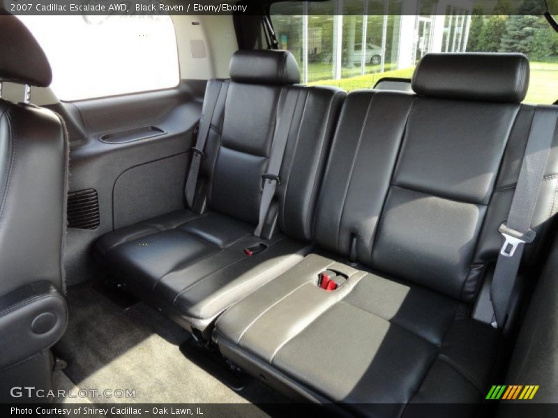 Black Raven / Ebony/Ebony 2007 Cadillac Escalade AWD
