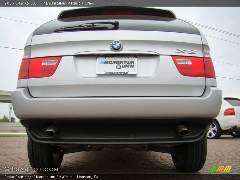 Titanium Silver Metallic / Grey 2006 BMW X5 3.0i
