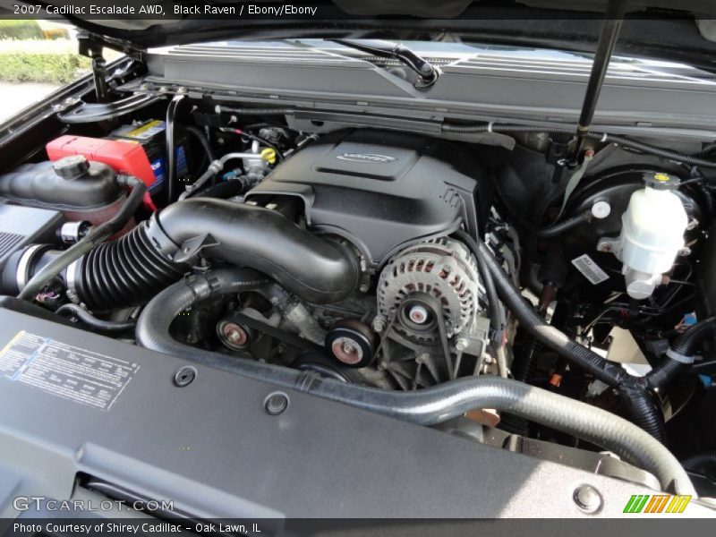 Black Raven / Ebony/Ebony 2007 Cadillac Escalade AWD
