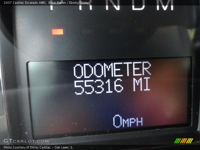 Black Raven / Ebony/Ebony 2007 Cadillac Escalade AWD