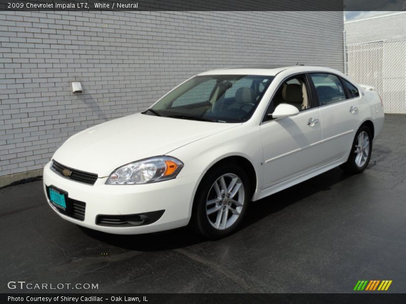 White / Neutral 2009 Chevrolet Impala LTZ