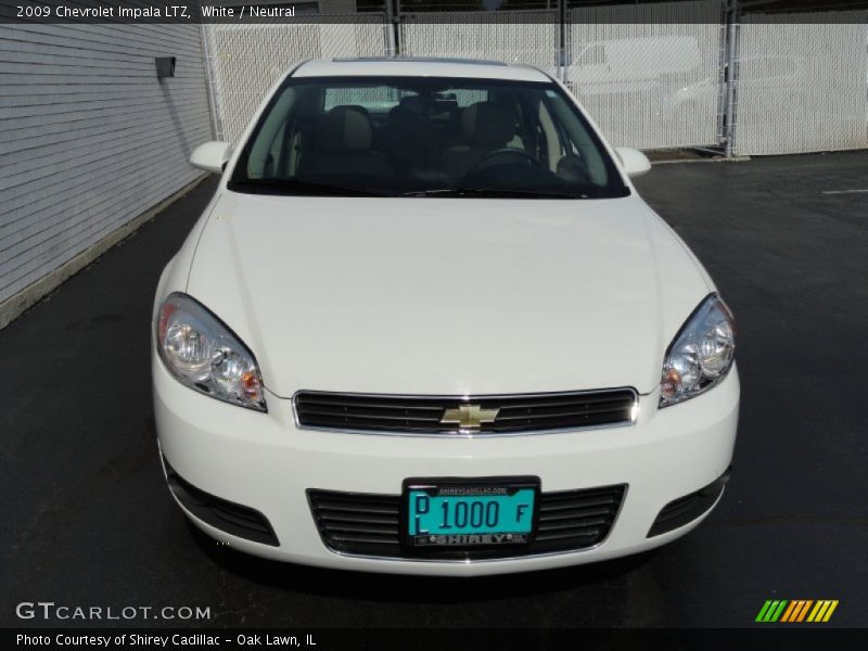 White / Neutral 2009 Chevrolet Impala LTZ