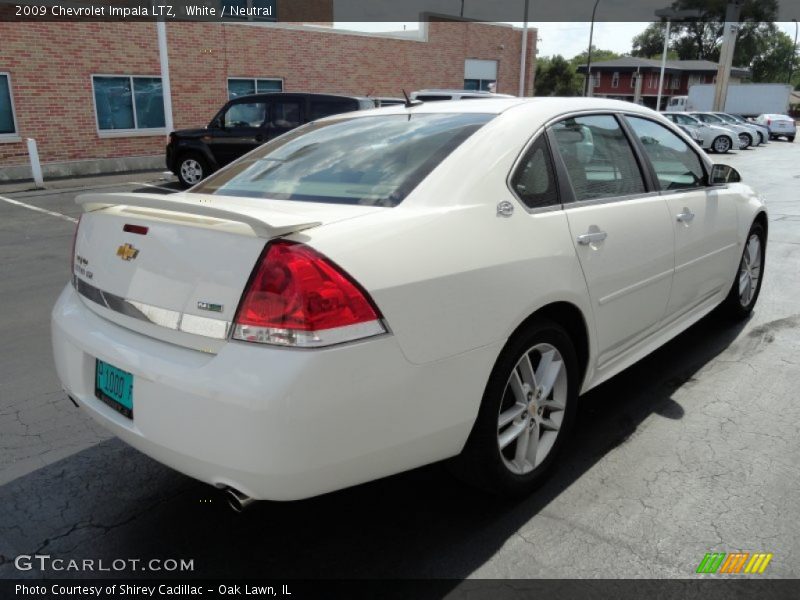 White / Neutral 2009 Chevrolet Impala LTZ