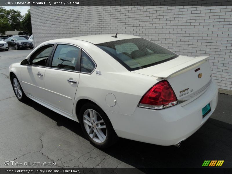 White / Neutral 2009 Chevrolet Impala LTZ