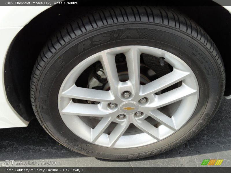 White / Neutral 2009 Chevrolet Impala LTZ