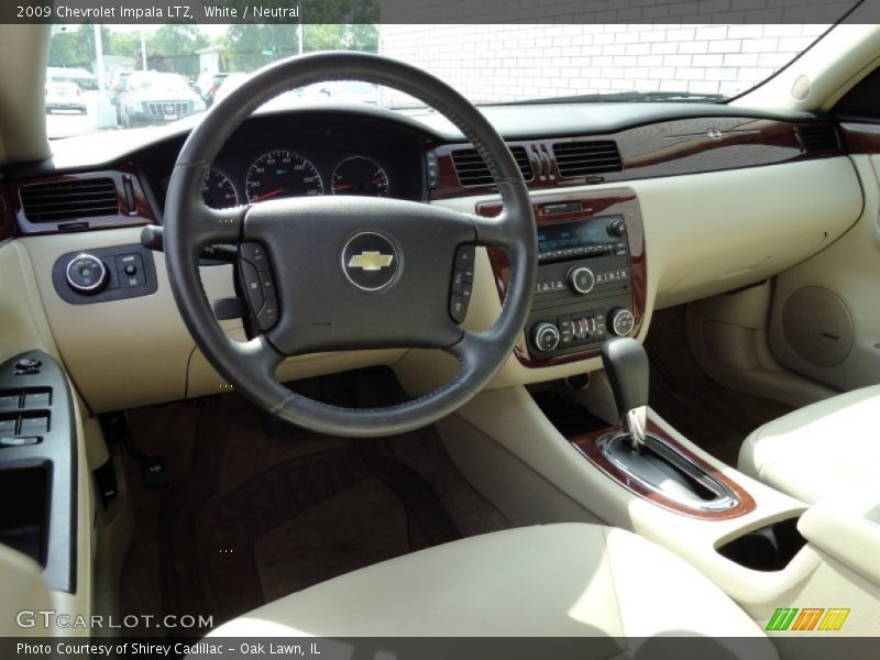 White / Neutral 2009 Chevrolet Impala LTZ