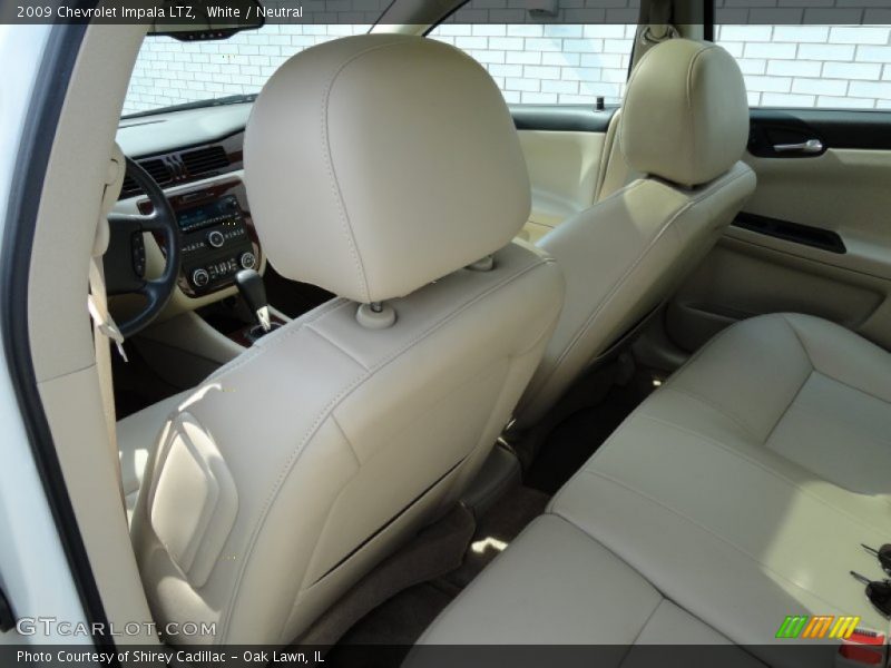 White / Neutral 2009 Chevrolet Impala LTZ