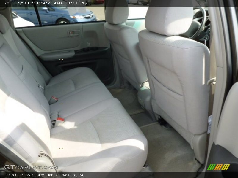 Black / Gray 2005 Toyota Highlander V6 4WD