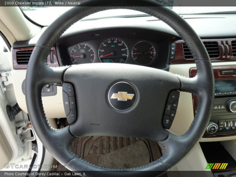 White / Neutral 2009 Chevrolet Impala LTZ