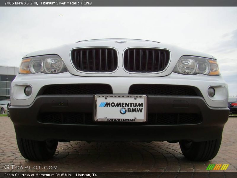 Titanium Silver Metallic / Grey 2006 BMW X5 3.0i