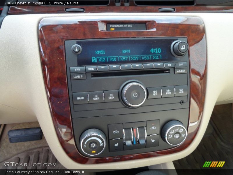 White / Neutral 2009 Chevrolet Impala LTZ