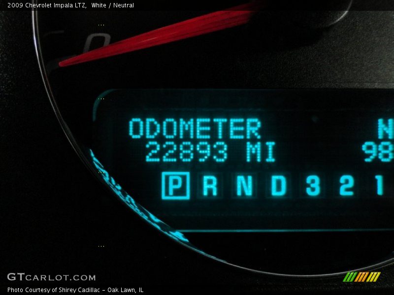 White / Neutral 2009 Chevrolet Impala LTZ