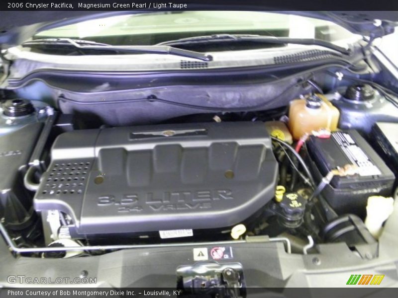 Magnesium Green Pearl / Light Taupe 2006 Chrysler Pacifica