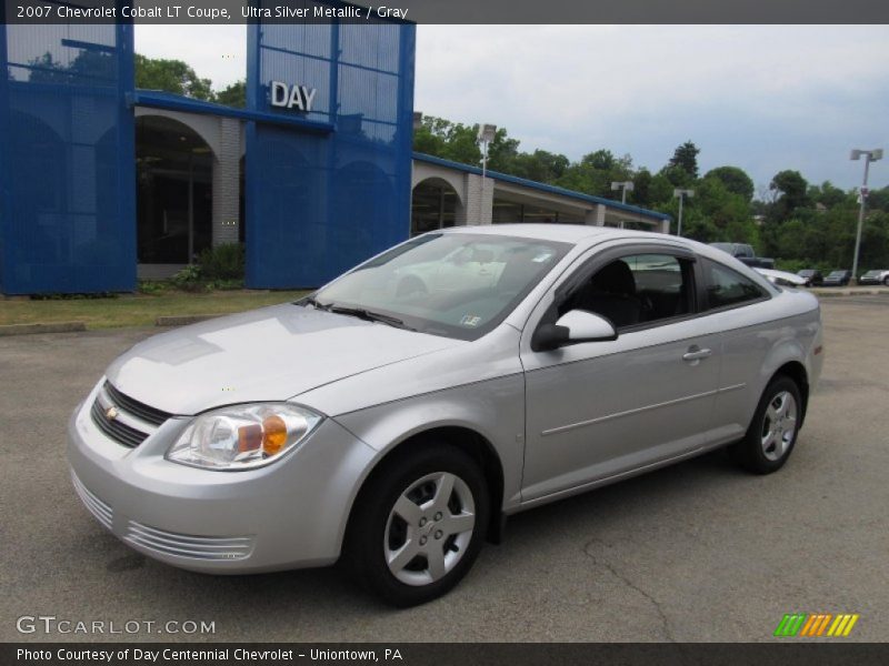 Ultra Silver Metallic / Gray 2007 Chevrolet Cobalt LT Coupe