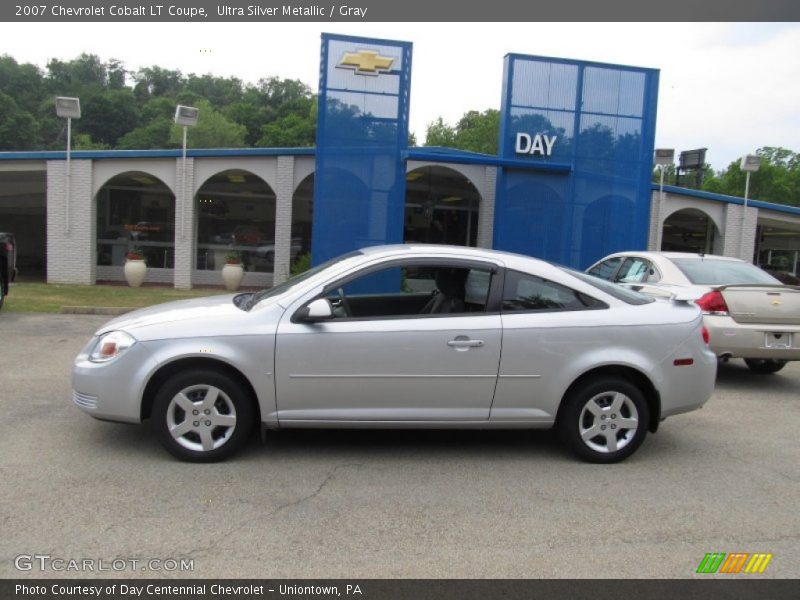 Ultra Silver Metallic / Gray 2007 Chevrolet Cobalt LT Coupe