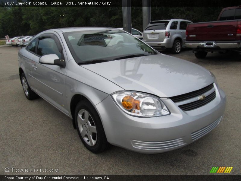 Ultra Silver Metallic / Gray 2007 Chevrolet Cobalt LT Coupe