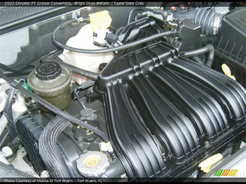 Bright Silver Metallic / Pastel Slate Gray 2007 Chrysler PT Cruiser Convertible