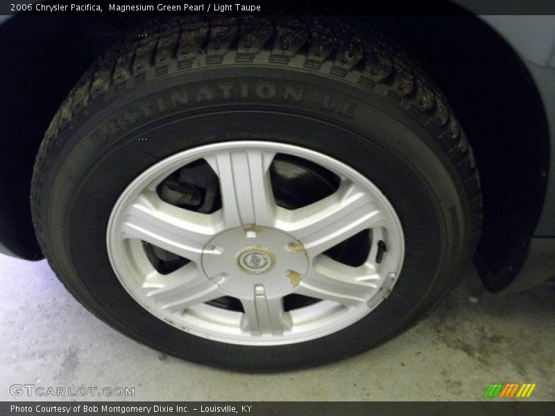 Magnesium Green Pearl / Light Taupe 2006 Chrysler Pacifica