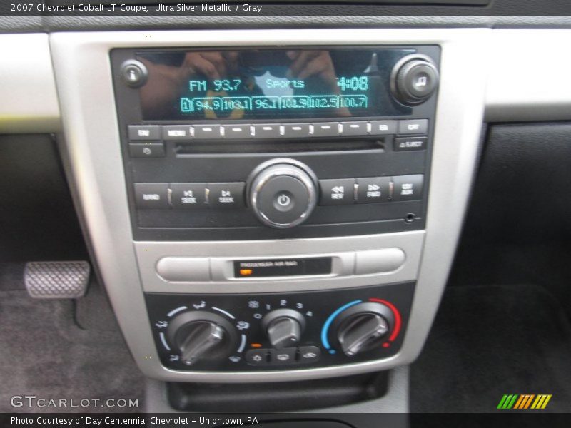 Ultra Silver Metallic / Gray 2007 Chevrolet Cobalt LT Coupe